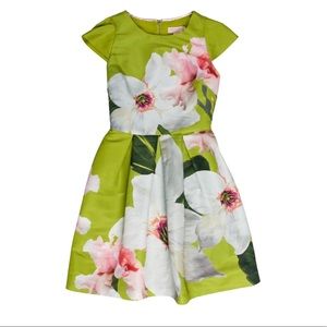 Ted Baker green floral dress